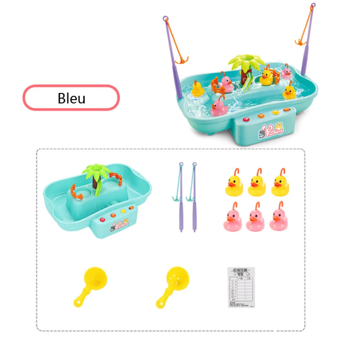 Rotating Fish Fishing Toy for Kids