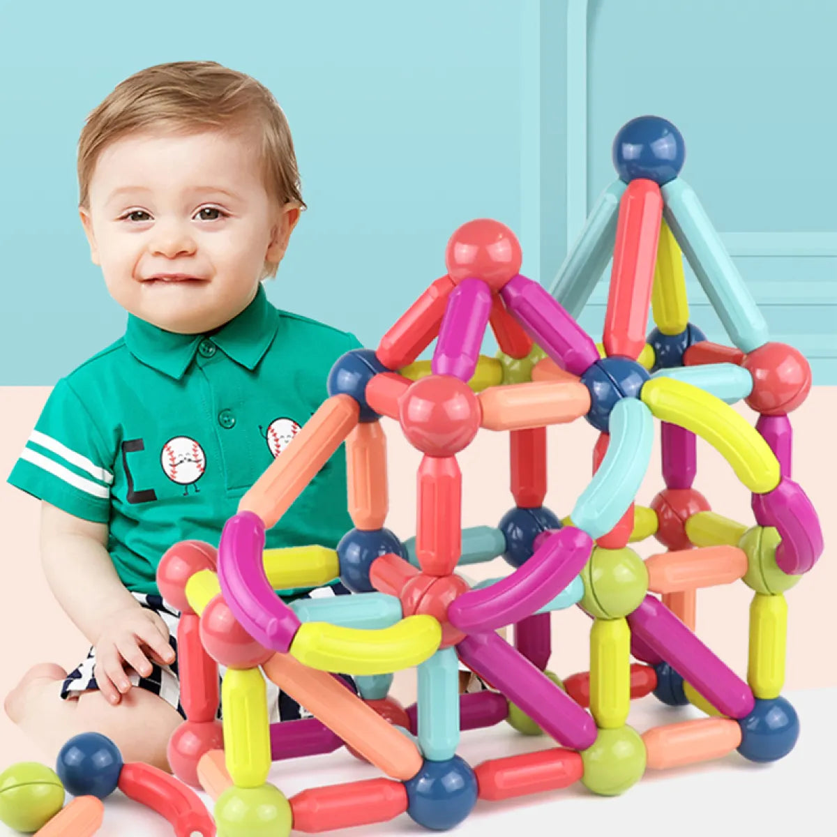 Magnetic Stick Building Blocks Set