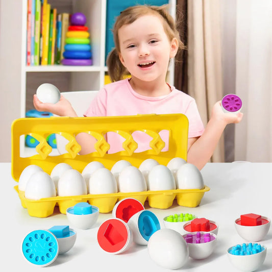 Montessori Smart Egg Shape Sorter Toy