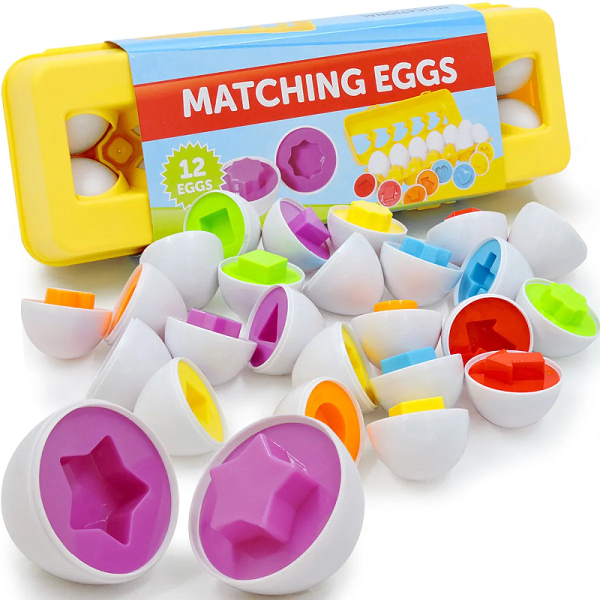 Montessori Smart Egg Shape Sorter Toy